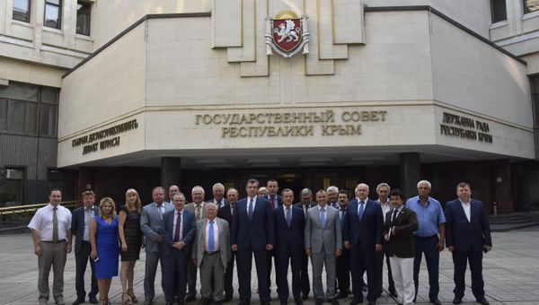 Французские делегаты прибыли в Крым. Встреча в Государственном Совете Республики Крым