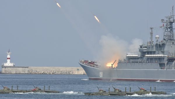 Празднование Дня ВМФ в Севастополе. 2016 год
