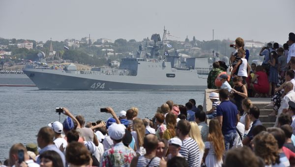 Празднование Дня ВМФ в Севастополе. 2016 год