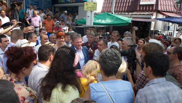 Встреча уполномоченного при президенте РФ по защите прав предпринимателей Бориса Титова с собственниками имущества Крымпотребсоюз