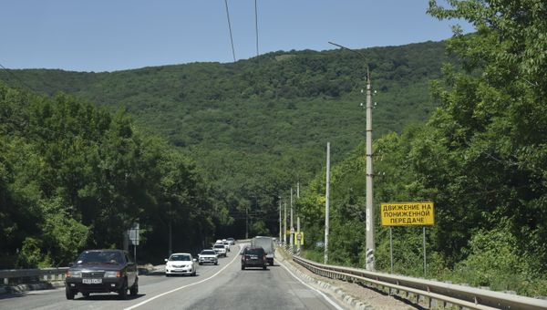 Дорога Симферополь – Алушта