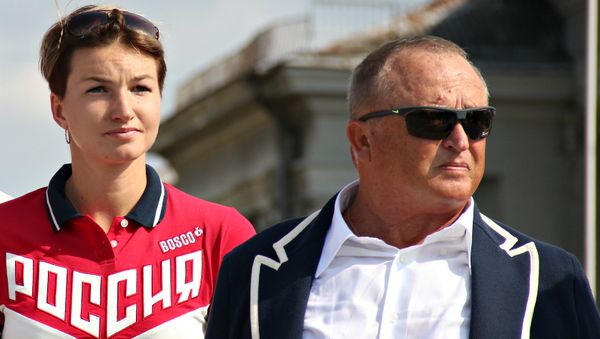 Крымчанка, Заслуженный мастер спорта и чемпионка Европы Вера Ребрик с тренером Ярославом Литвиновым Крымчанка, Заслуженный мастер спорта и чемпионка Европы Вера Ребрик с тренером Ярославом Литвиновым