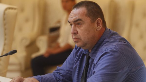 Премьер-министр Луганской Народной Республики Игорь Плотницкий