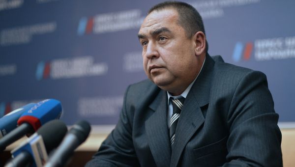 Глава Луганской народной республики Игорь Плотницкий Глава Луганской народной республики Игорь Плотницкий