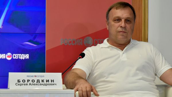 Председатель Республиканской федерации футбола Крыма Сергей Бородкин