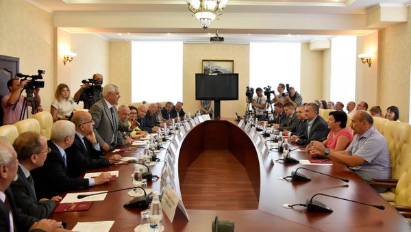 Делегация из Иордании. Встреча в Совете министров Республики Крым