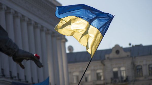 Флаг Украины. Архивное фото