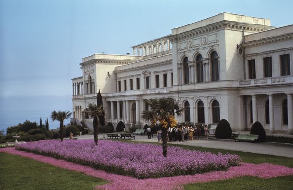 Ялта на старых фото. Главный корпус санатория Ливадия