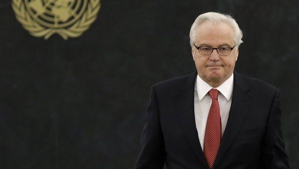 Постоянный представитель России при ООН Виталий Чуркин
