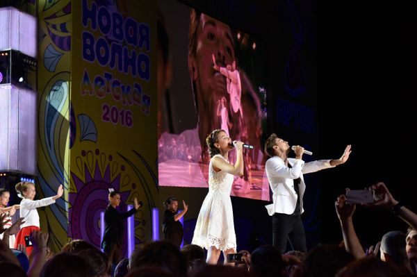 Открытие Детской Новой волны - 2016. Выступление певца Димы Билана