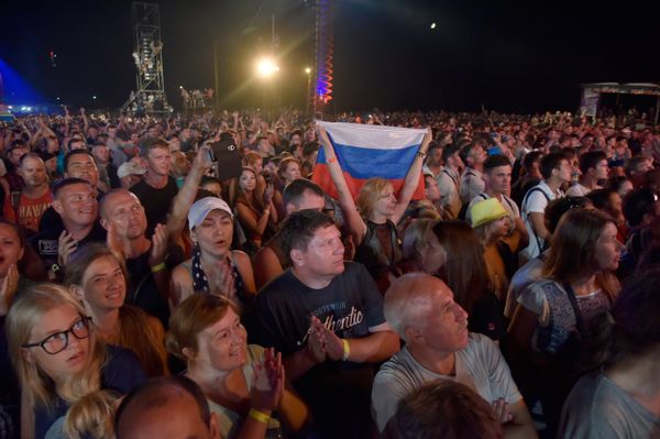Открытие байк-шоу Ковчег спасения в Севастополе