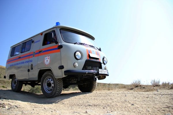 Автомобиль Судакского аварийно-спасательного отряда