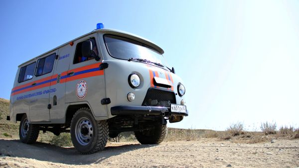 Автомобиль Судакского аварийно-спасательного отряда