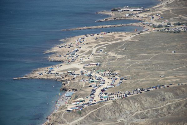 Рейд Судакского аварийно-спасательного отряда на мысе Меганом
