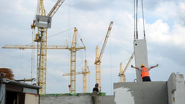 Строительство. Архивное фото Строительство. Архивное фото