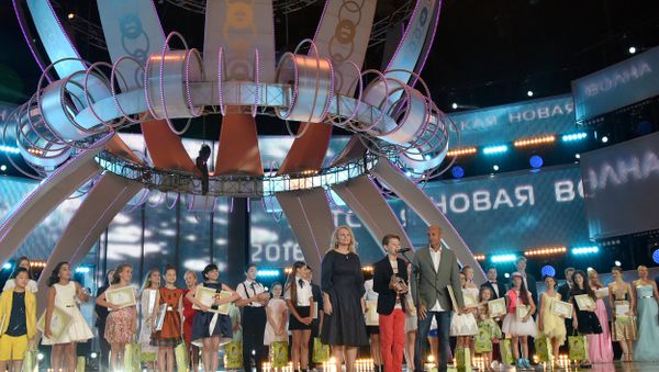 Награждение победителей конкурса Детская Новая волна - 2016