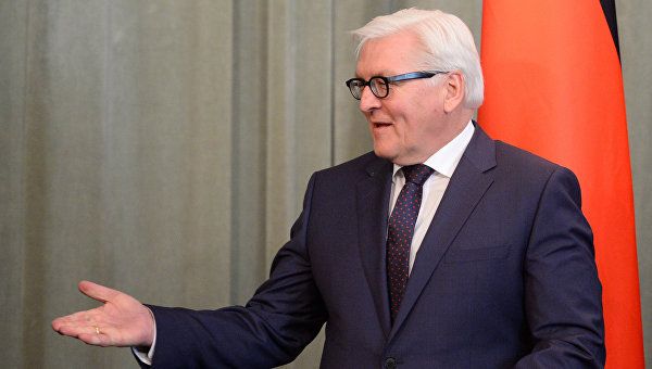 Глава МИД ФРГ Франк-Вальтер Штайнмайер