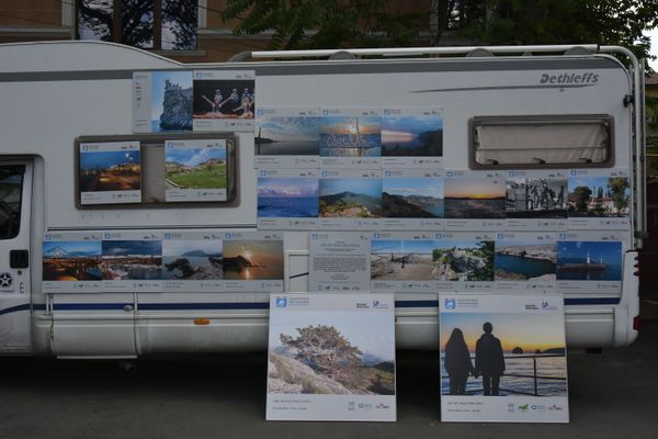 Фотовыставка в рамках автопробега Воссоединение Крыма с Россией