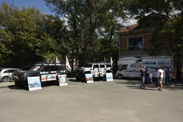 Фотовыставка в рамках автопробега Воссоединение Крыма с Россией