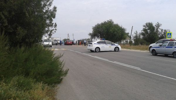 Во вторник утром в Ленинском районе Крыма произошло столкновение пяти легковых автомобилей