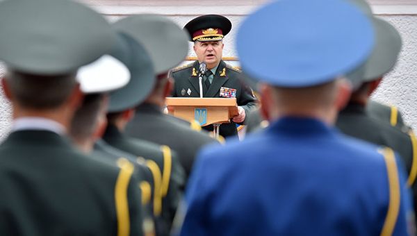 Министр обороны Украины Степан Полторак. Архивное фото