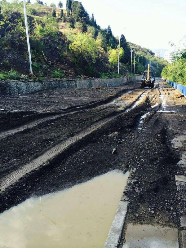 Последствия селевого потока в Рабочем уголке, Алушта