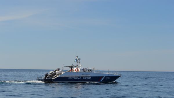 Катер Погрануправления ФСБ России по Республике Крым