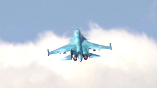 Бомбардировщик Су-34
