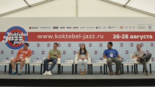 Второй день Koktebel Jazz Party. Пресс-конференция квинтета East-West Connection