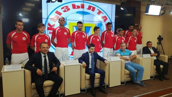 Презентация первой крымско-татарской футбольной команды Кызылташ