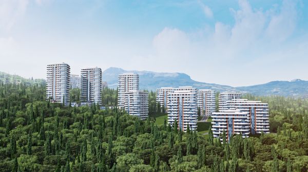 Морской квартал в Алуште