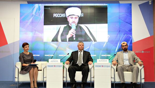 Видеомост Москва – Казань – Симферополь – Астана, посвященный началу хаджа и предстоящему празднику Курбан-байрам Видеомост Москва – Казань – Симферополь – Астана, посвященный началу хаджа и предстоящему празднику Курбан-байрам