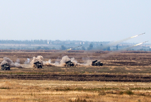 СКШУ Кавказ-2016 на полигоне Прудбой в Волгоградской области