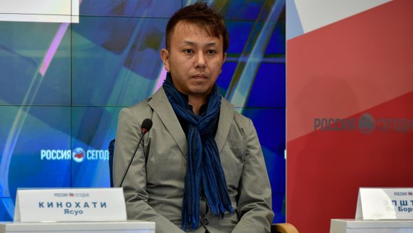 Музыкант из Японии Ясуо Кинохати