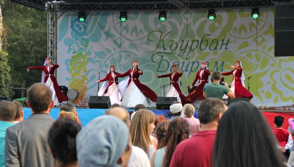В симферопольском парке имени Юрия Гагарина прошли мероприятия, посвященные празднику Курбан-Байрам