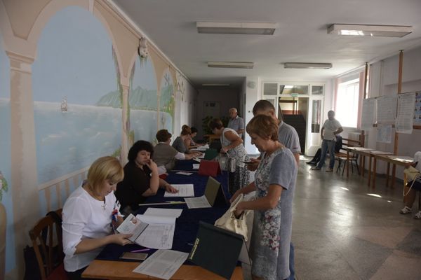 Голосование на выборах в Госдуму РФ, Бахчисарай Голосование на выборах в Госдуму РФ, Бахчисарай