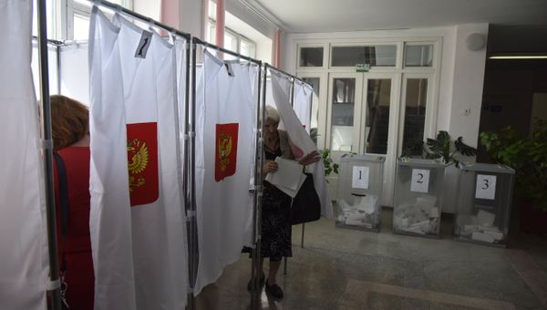 Голосование на выборах в Госдуму РФ