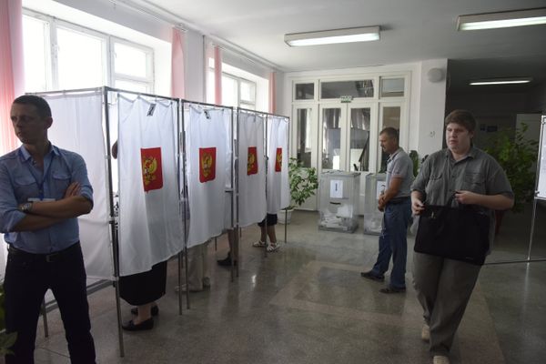 Голосование на выборах в Госдуму РФ, Бахчисарай Голосование на выборах в Госдуму РФ, Бахчисарай