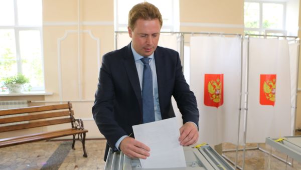 Дмитрий Овсянников проголосовал на выборах депутатов Госдумы
