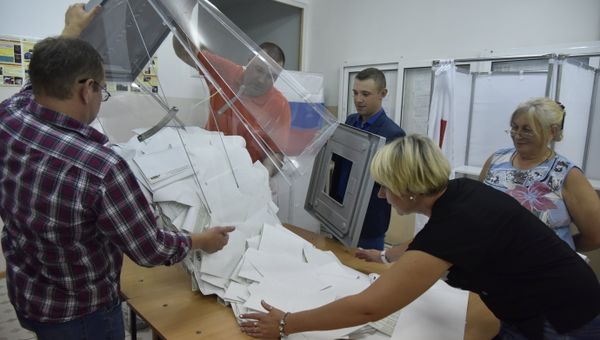Вскрытие избирательных урн