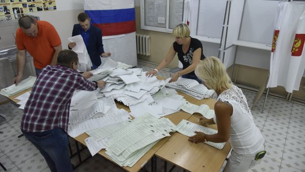 Вскрытие избирательных урн