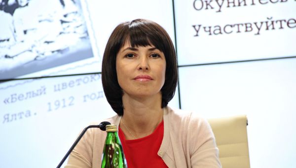 Руководитель Межрегиональной общественной организации Русское единство Елена Аксенова