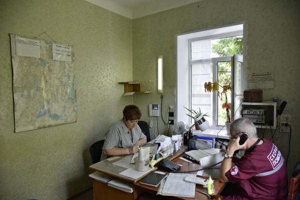 Вторая подстанция скорой помощи Симферополя, на которой 26 сентября 2015 года произошел расстрел врачей