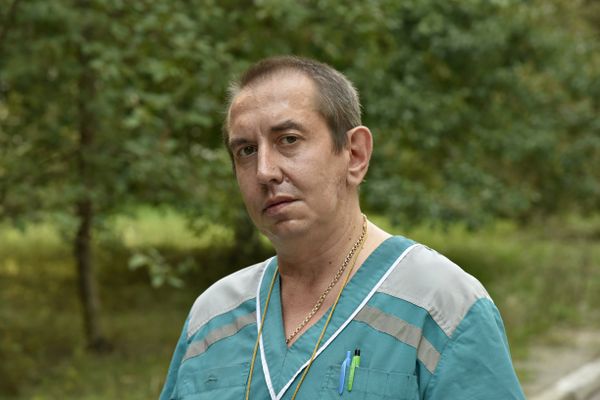 Владимир Слончак, пострадавший при расстреле врачей скорой помощи в Симферополе 26 сентября 2015 года