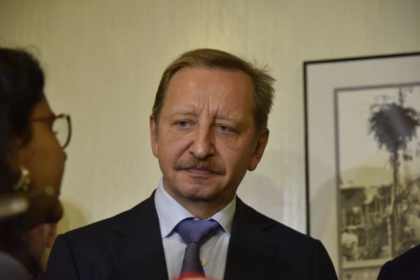 Замдиректора Ростуризма Алексей Конюшков на III туристском форуме Открытый Крым в Ялте