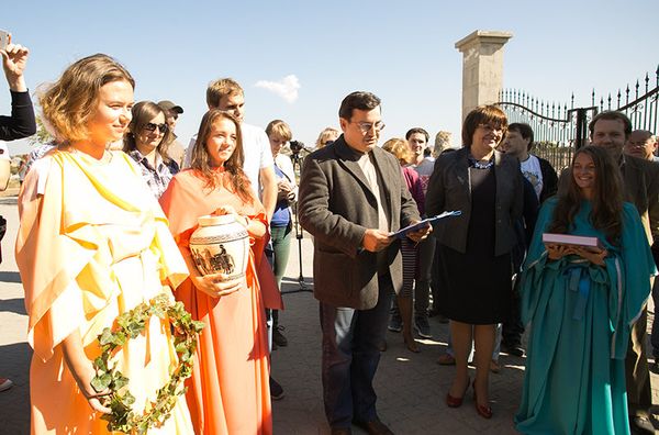 В музее-заповеднике Херсонес Таврический встретили миллионного туриста