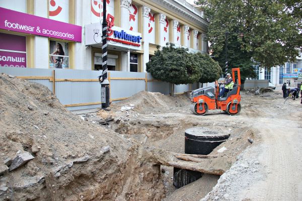 Реконструкция центральных улиц Симферополя Реконструкция центральных улиц Симферополя