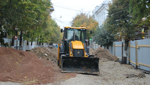 Реконструкция центральных улиц Симферополя