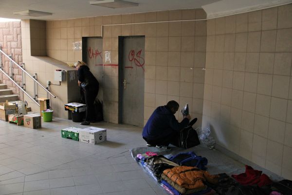 Рейд по местам стихийной торговли в Симферополе