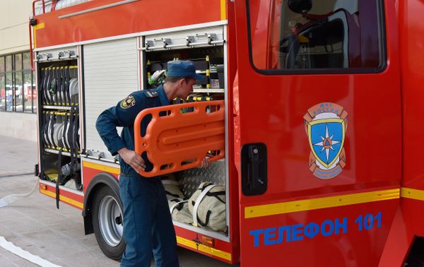 Тренировка МЧС в Артеке Тренировка МЧС в Артеке